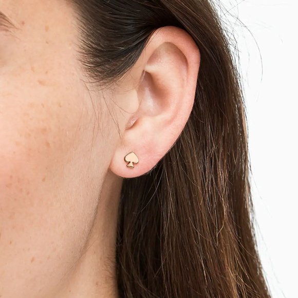 kate spade Jewelry Kate Spade Signature Spade Mini Stud Earrings